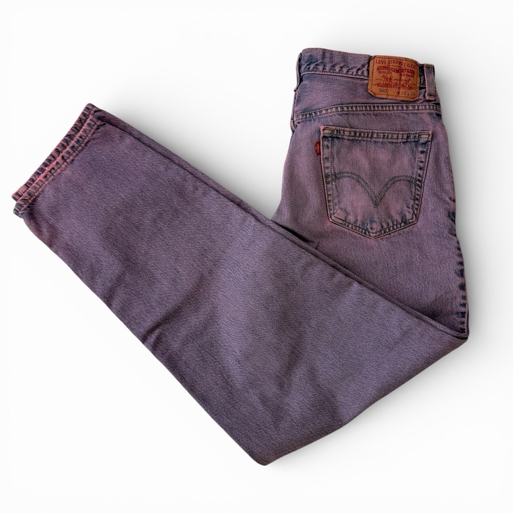 Vintage Levi's 560 Loose Fit‎ Jeans Blue Denim W36 L34